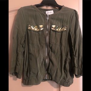 Army Green Bomber